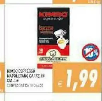 Gros Kimbo Espresso Napoletano Caffe In Cialde offerta