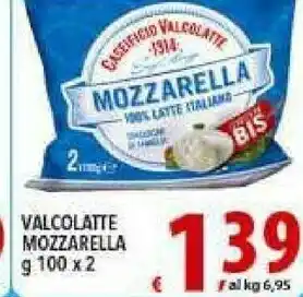 Gros Valcolatta Mozzarella offerta