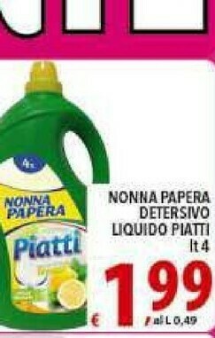 Gros Detersivo lavatrice offerta