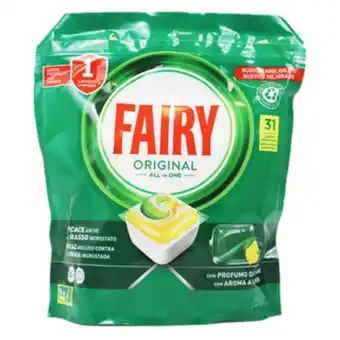PiùMe Fairy tutto in 1 original limone 31 caps offerta