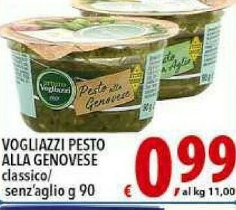 Gros Arturo Vogliazzi - Pesto Alla Genovese 90 G(ml) offerta
