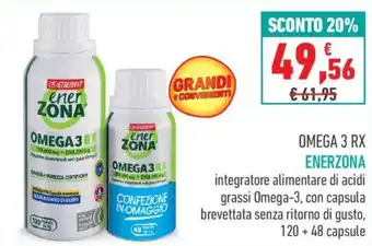 Conad Enerzona Omega 3 RX offerta