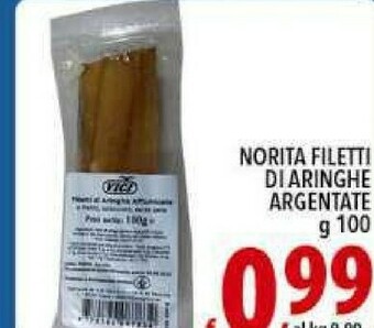 Gros Norita Filetti Di Aringhe Argentate offerta