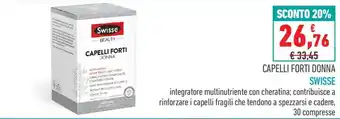 Conad Swisse Capelli Forti Donna 30 compresse offerta