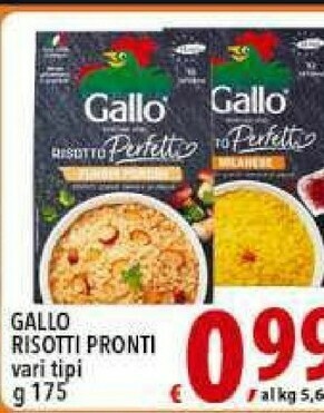 Gros Gallo Risotti Pronti offerta