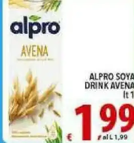 Gros Alpro Avena Gusto Puro 1000 G(ml) offerta
