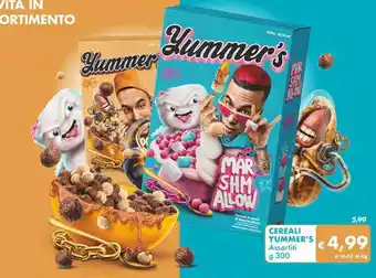 MD Discount Yummer's Cereali Assortiti g 300 offerta