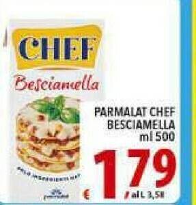 Gros Parmalat Besciamella Pronta Per Cucinare Chef offerta