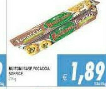 Gros Buitoni Focaccia La Soffice 375 G(ml) offerta