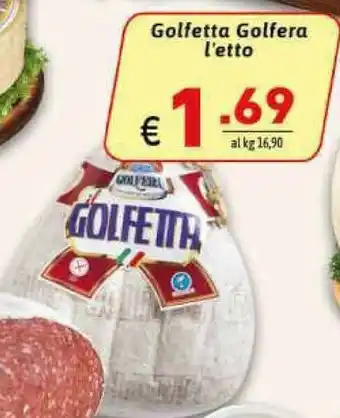 Ipercarni Golfera Salame offerta