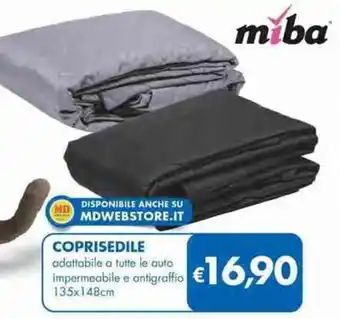 MD Discount Miba Coprisedile 135x148cm offerta