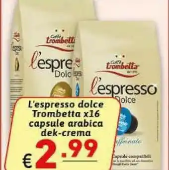 L'espresso Cialde caffè