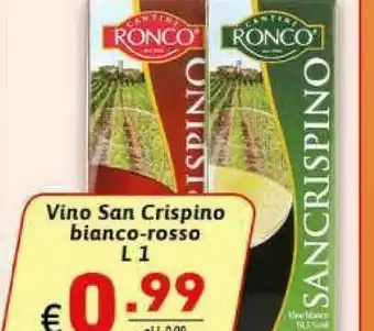 Ipercarni Ronco Vino offerta