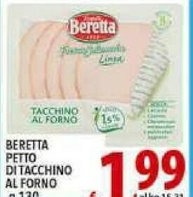 Iper Triscount Beretta Petto Di Tacchino Al Forno offerta