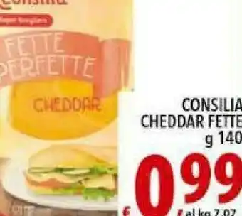 Iper Triscount Consilia Cheddar Fette offerta