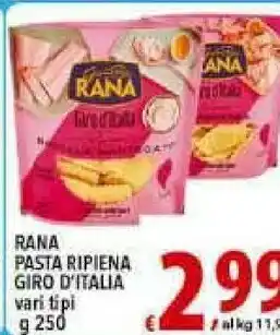 Iper Triscount Rana Pasta Ripiena Giro D'Italia 250 G offerta