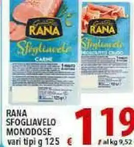 Iper Triscount Rana Sfogliavelo Monodose offerta