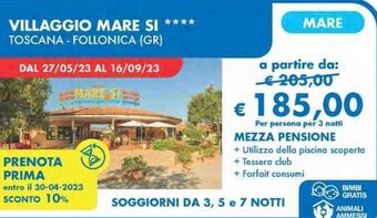 MD Discount Villaggio Mare Si offerta