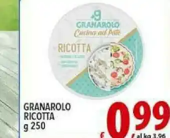 Iper Triscount Granarolo Ricotta 250 G(ml) offerta