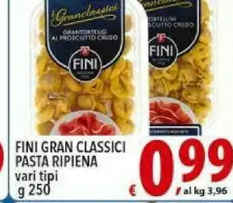 Iper Triscount Fini Modena Fini - Ravioli Pancetta E Grana Padano 250 G(ml) offerta