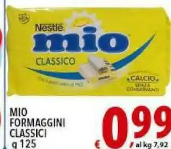Iper Triscount Nestlè Nestlé - Formaggino Mio Classico 125 G(ml) offerta