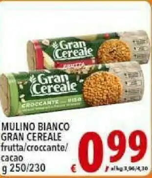 Iper Triscount Mulino Bianco Croccante Con Riso Gran Cereale 230 G(ml) offerta