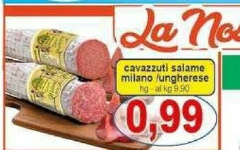 Cavazzuti Salame Milano