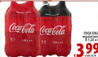 Iper Triscount Coca Cola Zero offerta