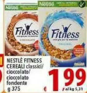 Iper Triscount Nestlè Fitness Cereali 375 G(ml) offerta