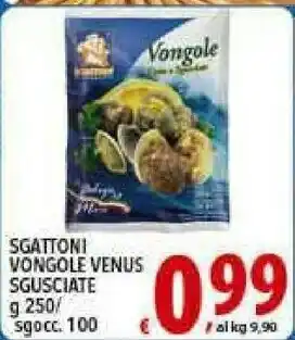 Sgattoni Vongole Venus Sgusciate