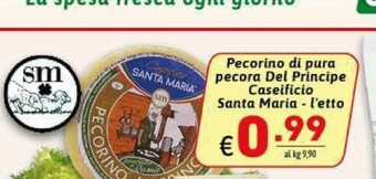 Gros Principe Pecorino offerta