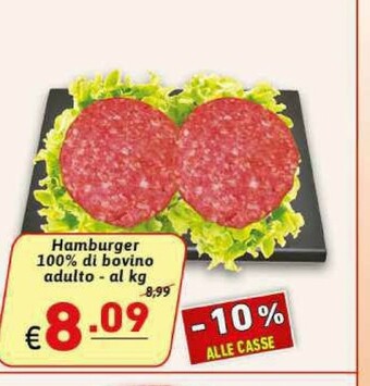 Gros Hamburger offerta