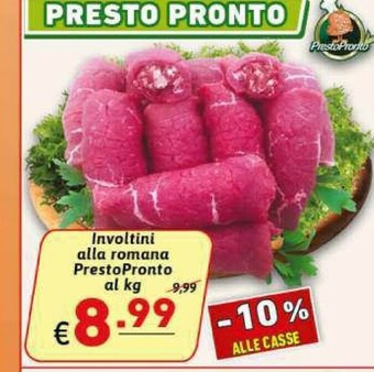 Gros Presto Salsicce offerta