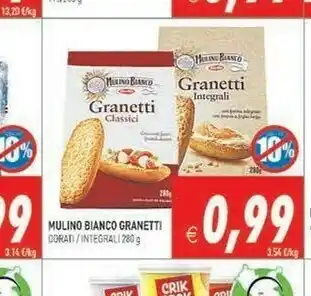 Iperfamily Panealba Mulino Bianco Granetti offerta