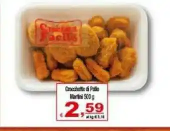 Gros Martini Crocchette Di Pollo 500g offerta