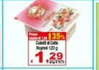 Gros Negroni Negroni - Cubetti di Cotto 120 g(ml) offerta