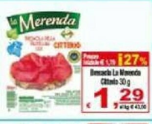 Gros Citterio La Merenda 30 G(ml) offerta