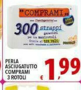 Gros Perla Rotoli di carta offerta