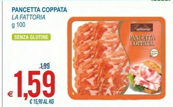 MD Discount La Fattoria Pancetta Coppata offerta