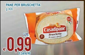 MD Discount Casadipane Pane Per Bruschetta offerta