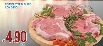 MD Discount Costoletta Di Suino Con Osso offerta