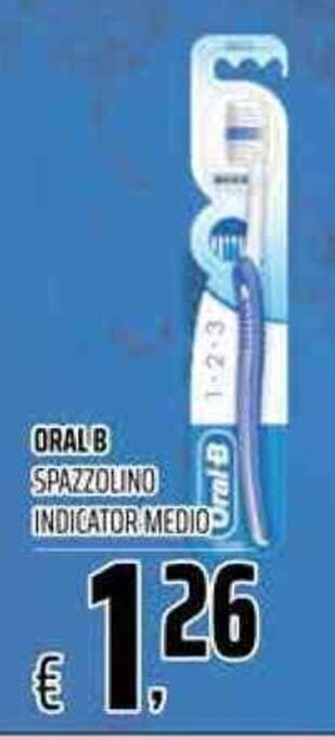 Coop Oral-B Spazzolino Indicator Medio offerta
