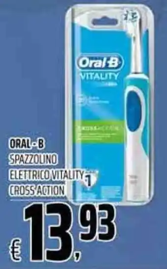 Coop Oral-B Spazzolino Elettrico Vitality Cross Action offerta