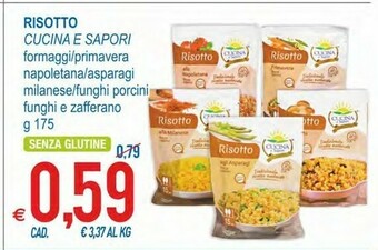MD Discount Cucina e Sapori Risotto Ai Formaggi 175 G(ml) offerta