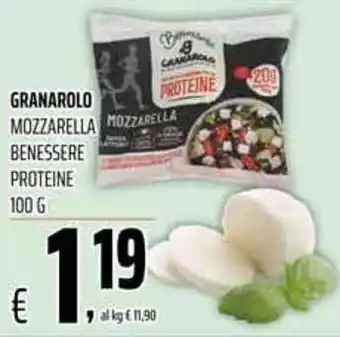 Coop Granarolo Mozzarella Benessere Proteine 100 g offerta