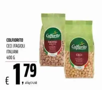 Coop Colfiorito Ceci/Fagioli Italiani 400 g offerta