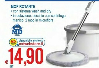 MD Discount Mop Rotante offerta