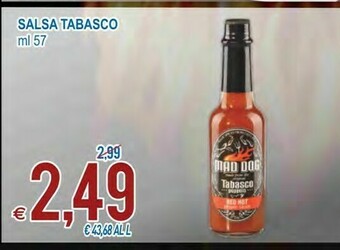 MD Discount Salsa Tabasco 57ml offerta