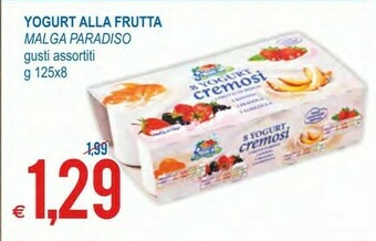 MD Discount Malga Paradiso Yogurt Frutti Di Bosco 1000 G(ml) offerta