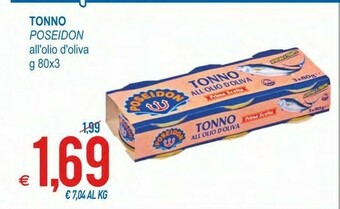 MD Discount Poseidon Tonno All'Olio D'Oliva offerta